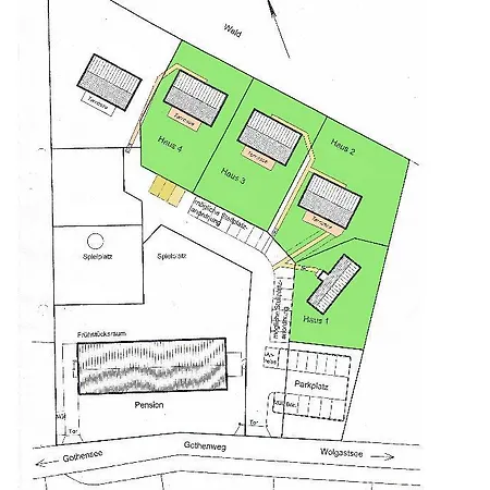 Apartment Waldsiedlung Waldhaus App 1.2